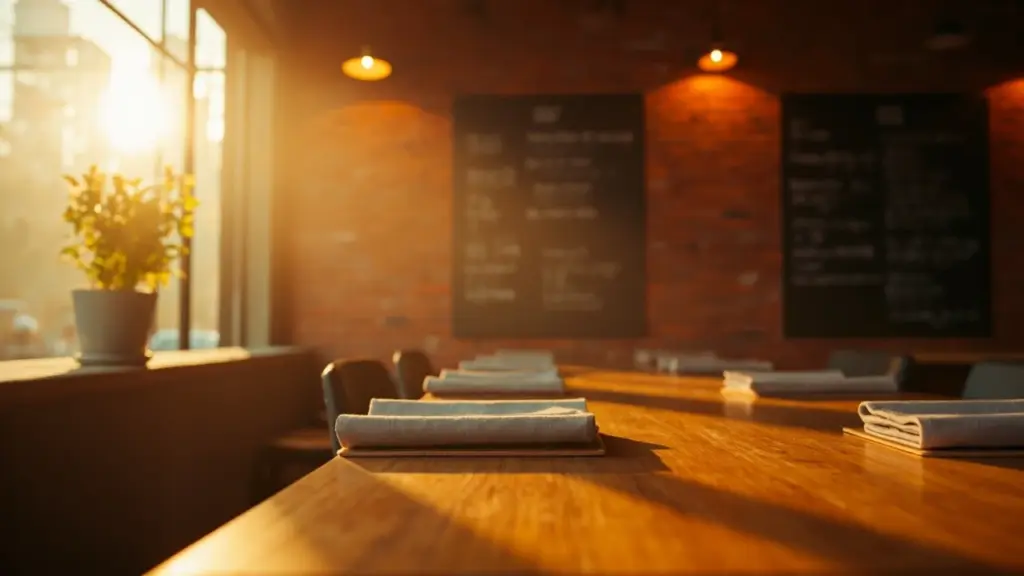 Restaurant branding identity for a small independent dining room