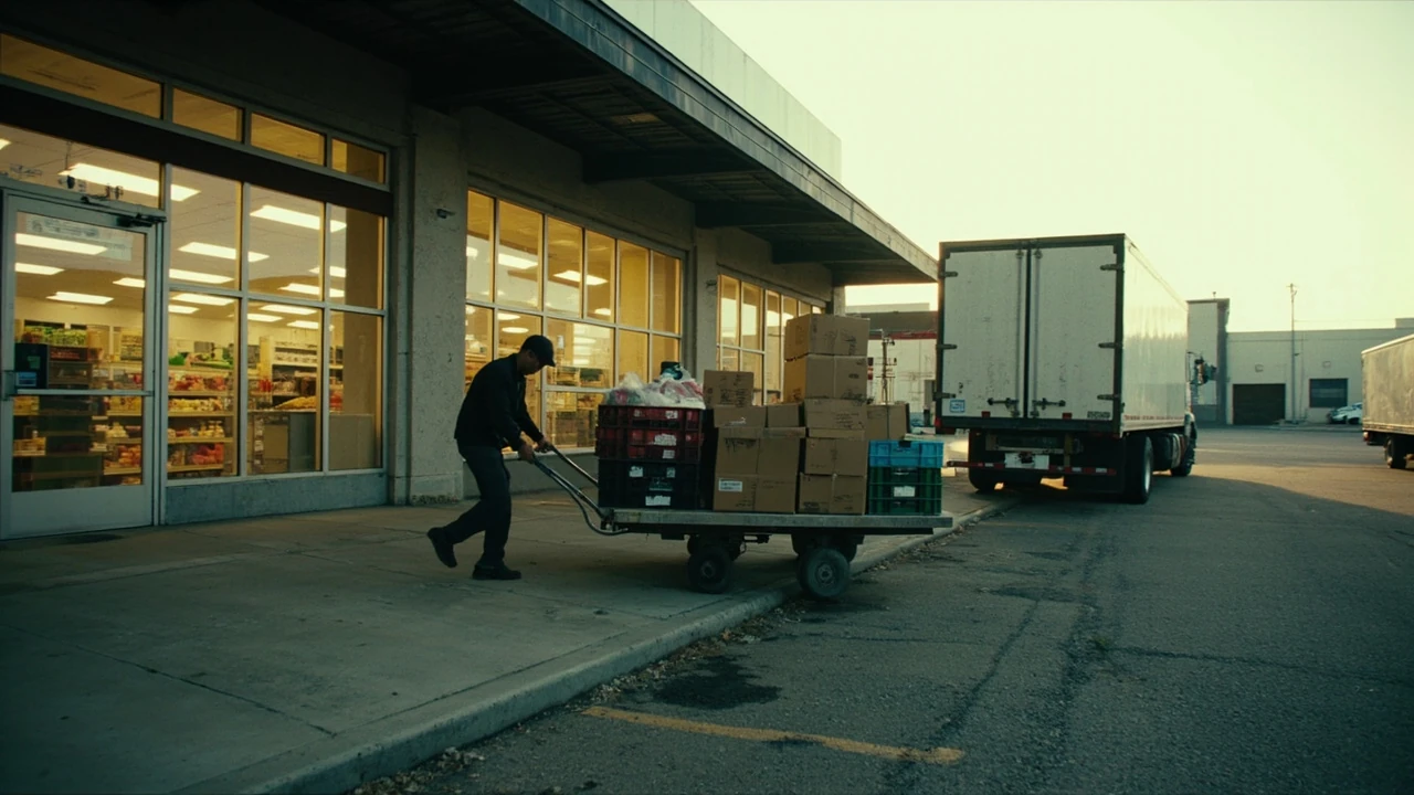 Gordon Food Service distribution warehouse and operator shopping